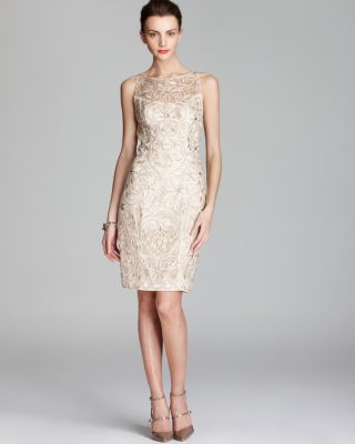 Sue Wong Embroidered Dress